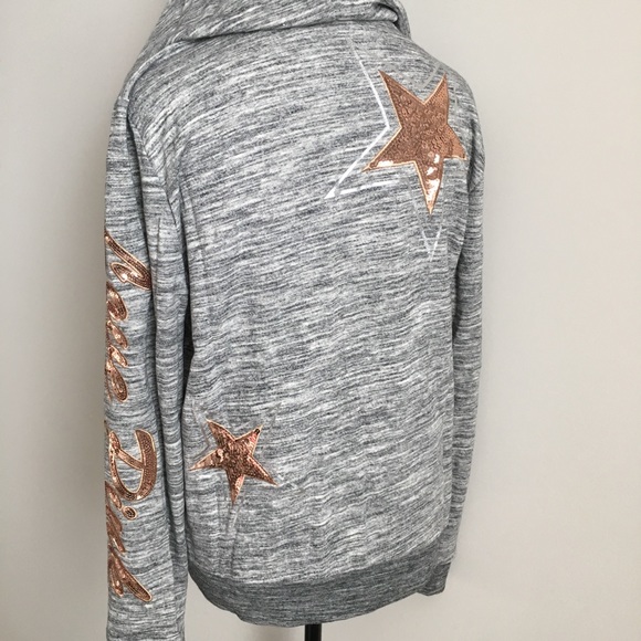 HTF PINK VS Bling Perfect Full Zip Hoodie New With Tag RARE - Picture 7 of 8